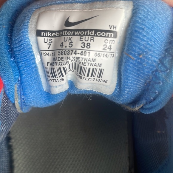 Nike flex trainer 3 armory gray blue running athletic shoes women’s size 7 - Picture 10 of 10